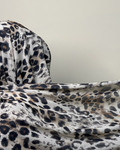 Ivory Leopard Print Hijab