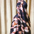 Printed Modal Cotton Hijab -Smoked  Blush