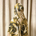 Printed Modal Cotton Hijab -Olive Wave
